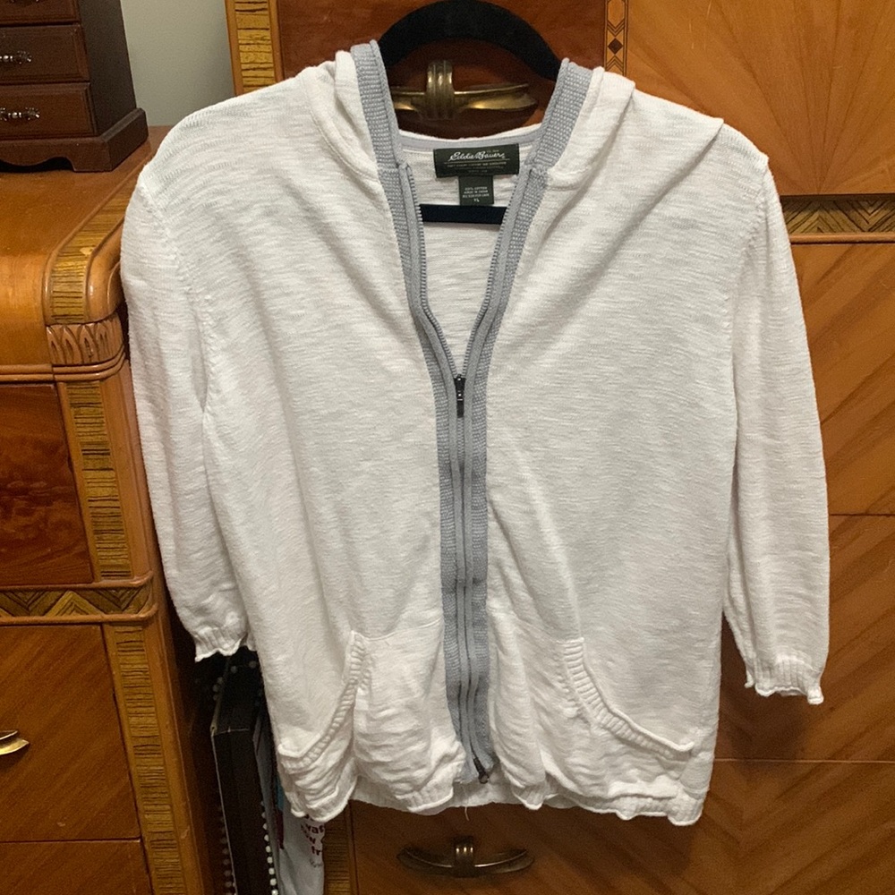 Eddie bauer light weight 3/4 sleeve sweater